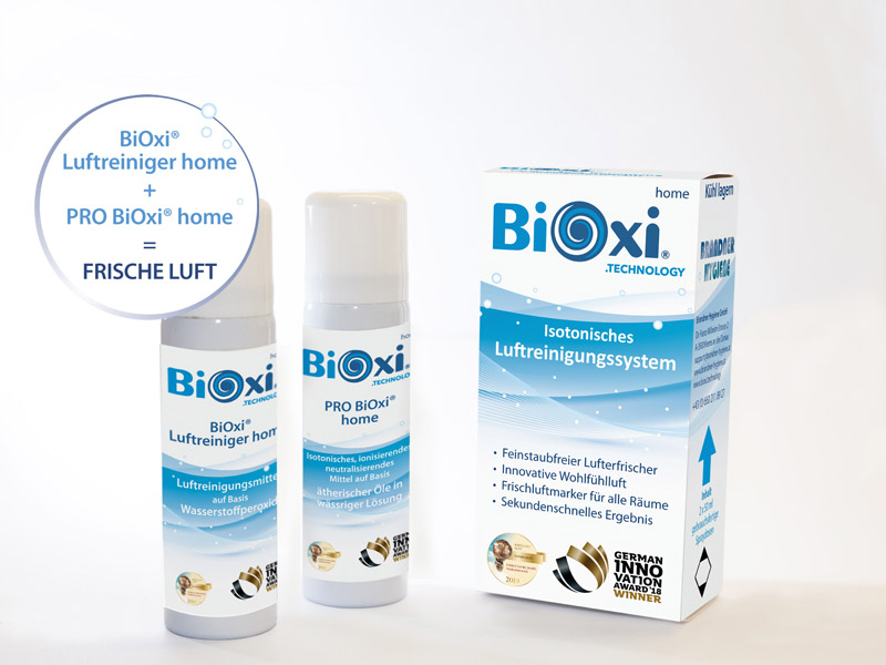BiOxi Luftreinigungssystem - hygienische Luftreinigung